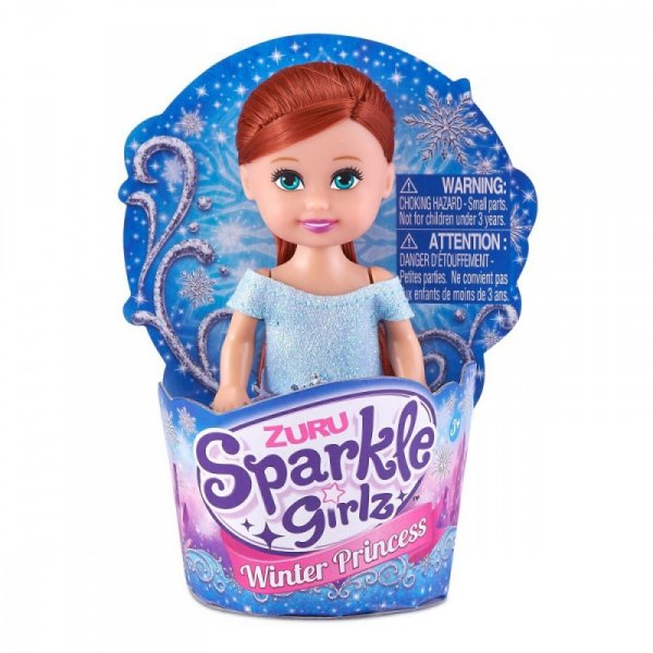 ZURU Sparkle Girlz Lalka 4.7 cala Zimowa Księżniczka kraton 48 sztuk