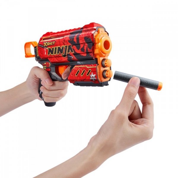 ZURU X-Shot Zestaw wyrzutni Skins Flux 16 strzałek