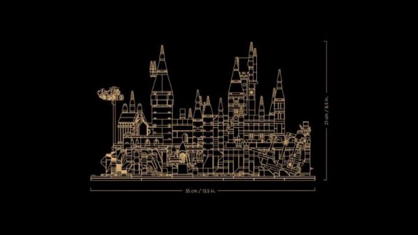 LEGO Klocki Harry Potter 76419 Zamek Hogwart i błonia