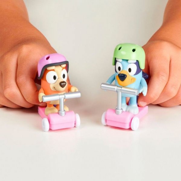 Tm Toys Bluey Zestaw Jazda na hulajnodze