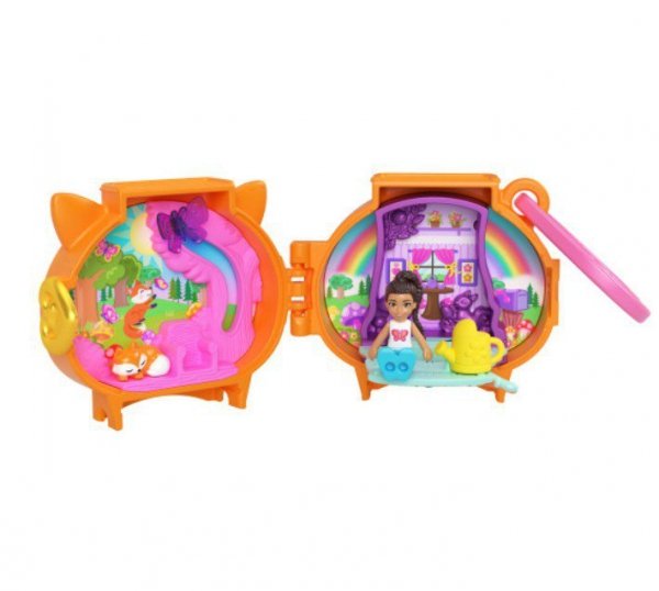 Mattel Zestaw z figurkami Polly Pocket Lalka + szop