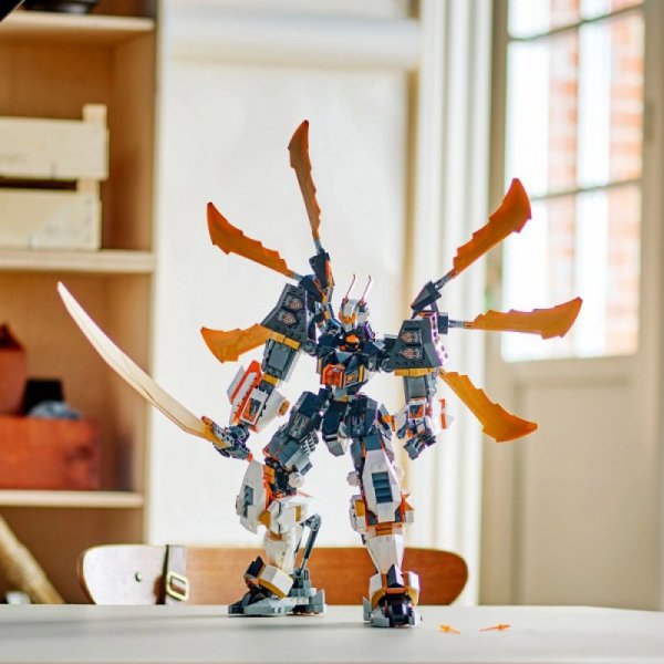 LEGO Klocki Ninjago 71821 Tytanowy smok-mech Cole&#039;a