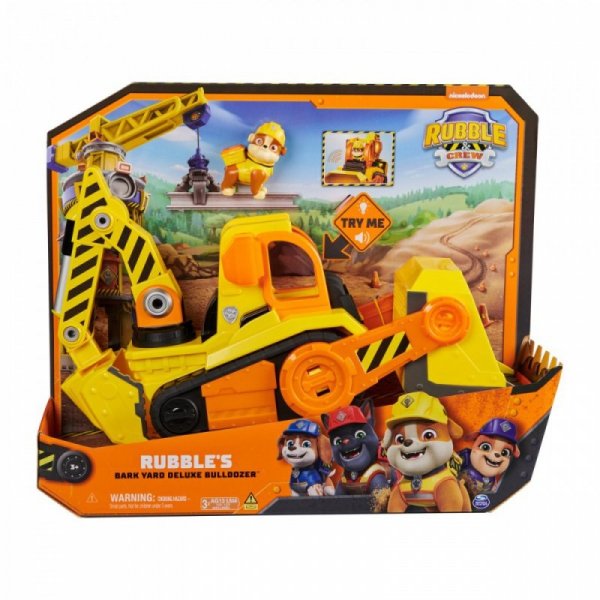 Spin Master Pojazd Psi Patrol Rubble i jego Ekipa Buldożer