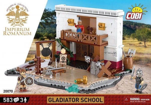 Cobi Klocki Klocki Imperium Romanum - Szkoła gladiatorów 583 klocki