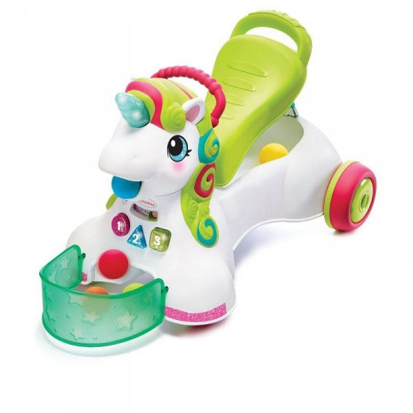 B-kids Jeździk, pchacz 3w1 - Jednorożec