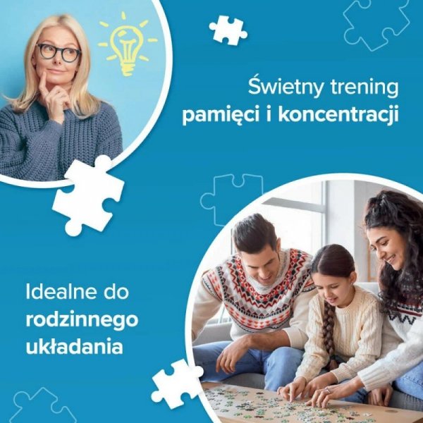 Trefl Puzzle 300 elementów EasyPiece Owady na łące; dla seniora