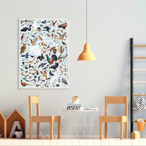 CzuCzu Puzzle Puzzlove Ptaki 200 elementów