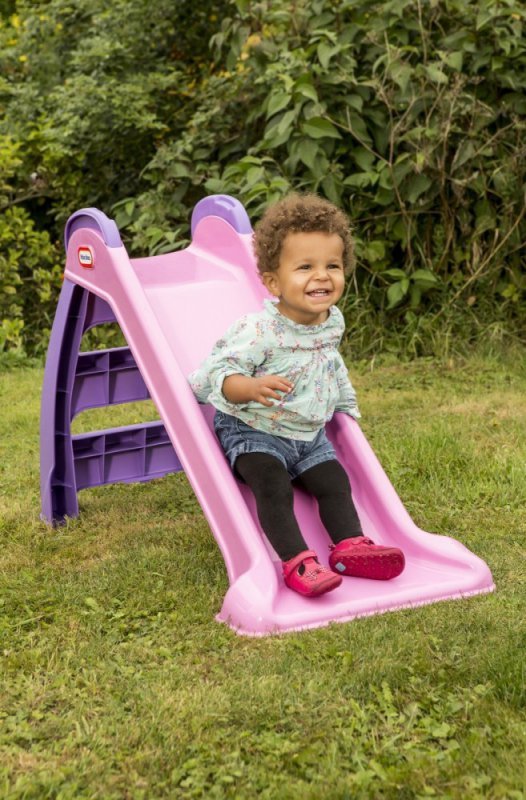 Little Tikes Zjeżdżalnia Moja pierwsza zjeżdżalnia różowa