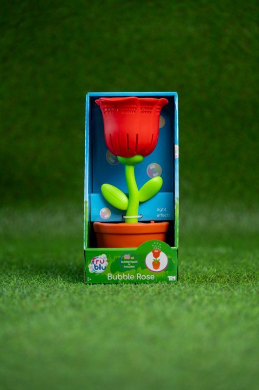 Tm Toys Zestaw do baniek Fru Blu róża + płyn 2x40ml