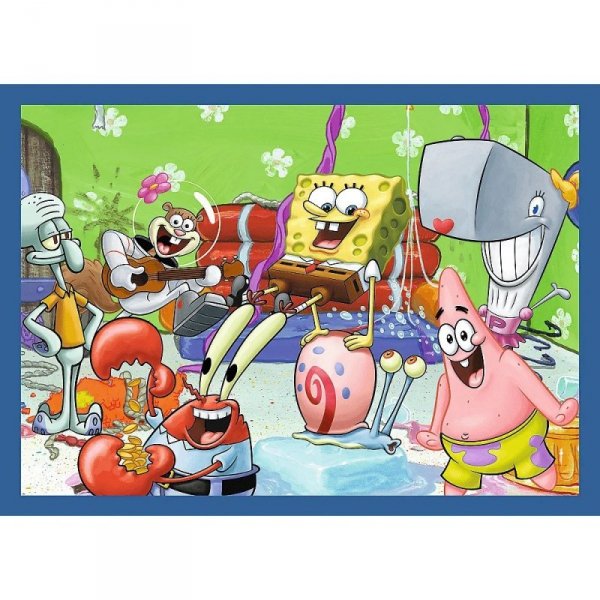 Trefl Puzzle 4w1 Spongebob