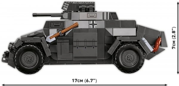 Cobi Klocki Klocki Sd.Kfz 222 502 klocki