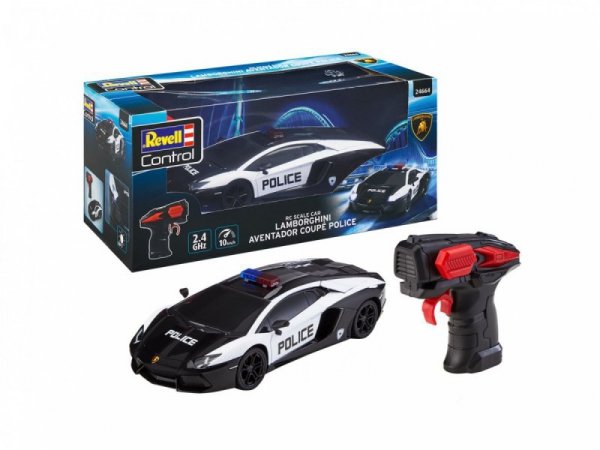Revell RC Auto zdalnie sterowane RC Scale Car Lamborghini Aventador Police