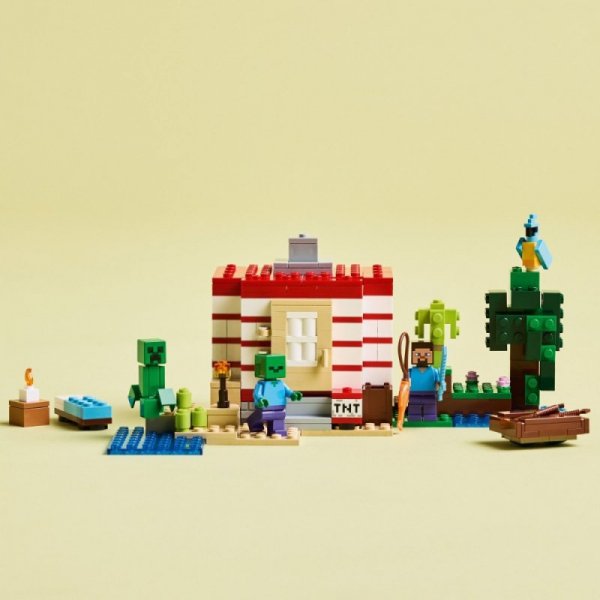 LEGO Klocki Minecraft 21275 Dom TNT w dżungli