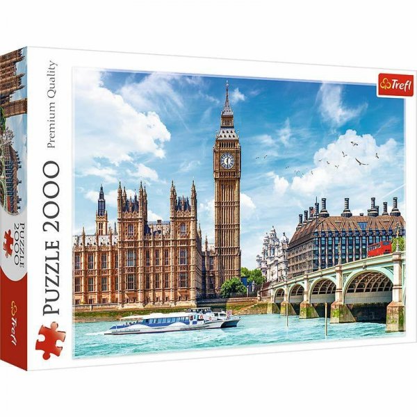 Puzzle 2000el Big Ben, Londyn, Anglia 27120 Trefl p6