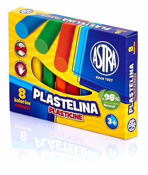 Plastelina 8kol ASTRA p10