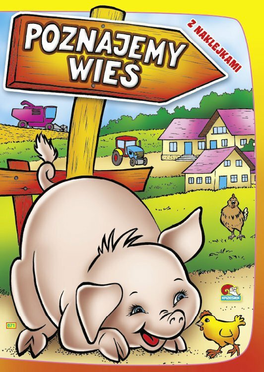 Książeczka Poznajemy wieś p20 KRZESIEK, mix cena za 1 sztukę