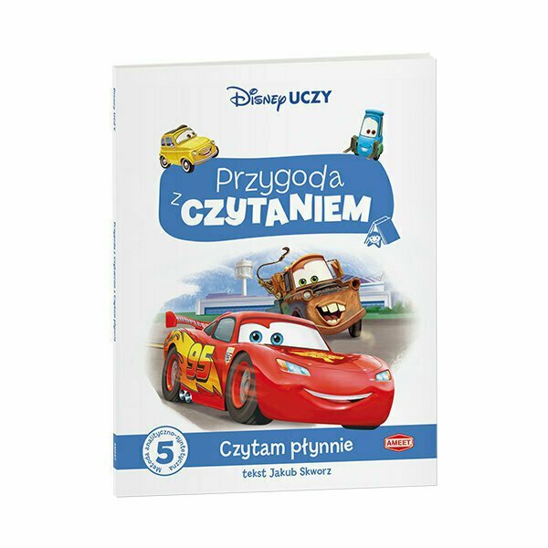 Książka Disney uczy Auta. Przygoda z czytaniem. Czytam płynnie AMEET
