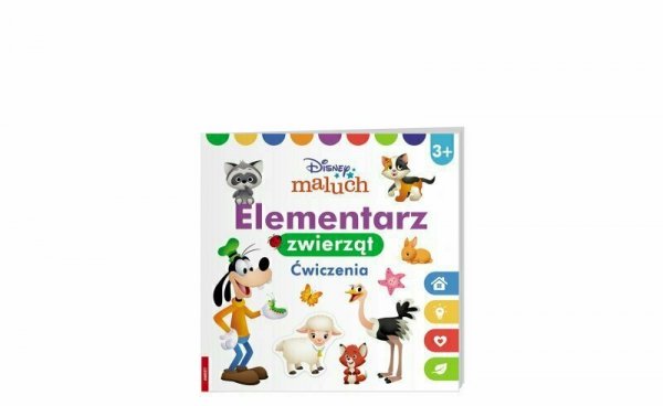 Książka Disney maluch. Elementarz zwierząt HOP-9202