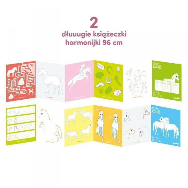CzuCzu Dłuugie kolorowanie Konie