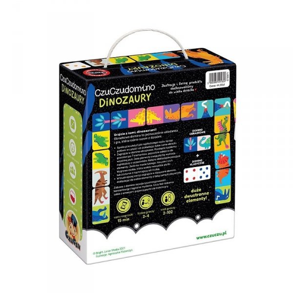 CzuCzu Domino Dinozaury gra