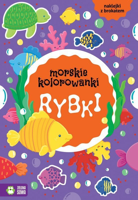 Książka Morskie kolorowanki. Rybki