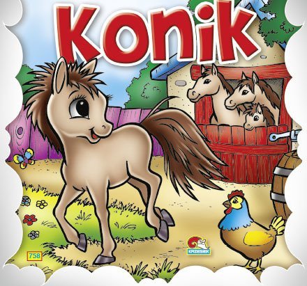 Książeczka do czytania Sztywne strony p15 KRZESIEK, cena za 1szt.