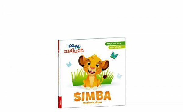 Książka DISNEY MALUCH. Moje pierwsze opowiastki. Simba Magiczne słowa BOP-9209 AMEET