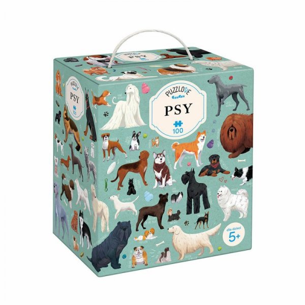Puzzle dla dzieci Puzzlove CzuCzu Psy 100el.