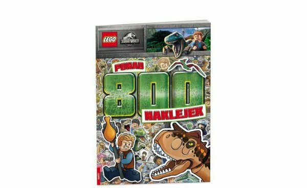 Książka LEGO Jurassic World. Ponad 800 naklejek LTSY-6202