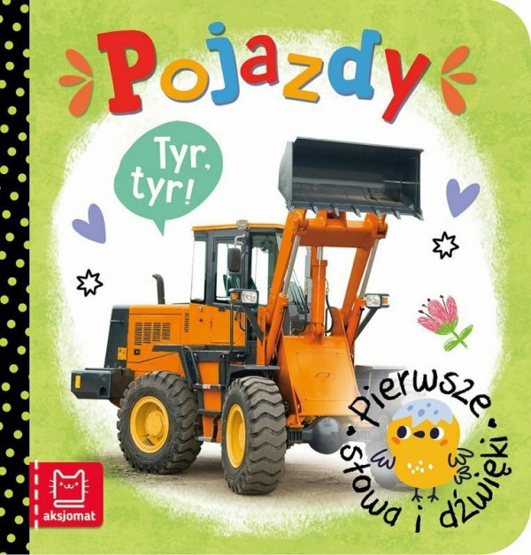Książeczka Pierwsze słowa i dźwięki. Pojazdy