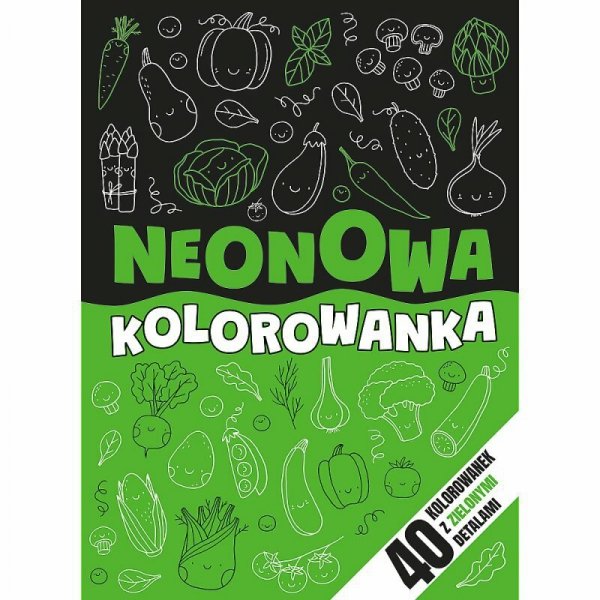 PROMO Zielony. Neonowy zawrót głowy Ks68939 Trefl