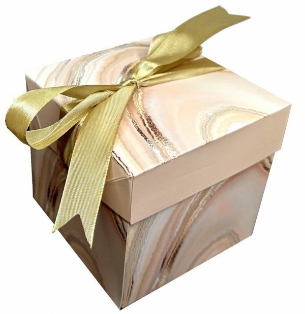 Pudełko prezentowe JP3003A 22x22x22cm mix cena za 1 szt