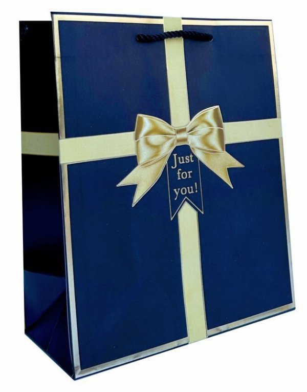 Torebka ozdobna prezentowa JP 502C 18x23x10cm mix cena za 1 szt