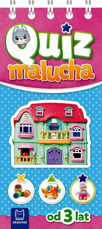 Książeczka Quiz malucha z zajączkiem od 3 lat