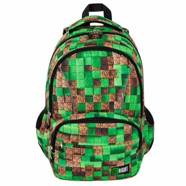 PROMO Plecak 2-komorowy ST.RIGHT BP-76 Pixel Cubes