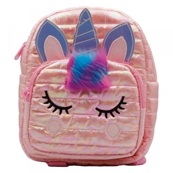 PROMO Plecak Puffy Unicorn różowy 20x26x8cm STN 8745