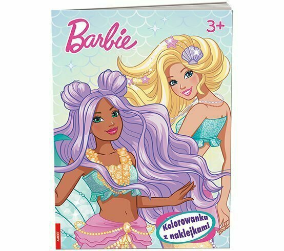 Kolorowanka z naklejkami. Barbie Dreamtopia NA-1404