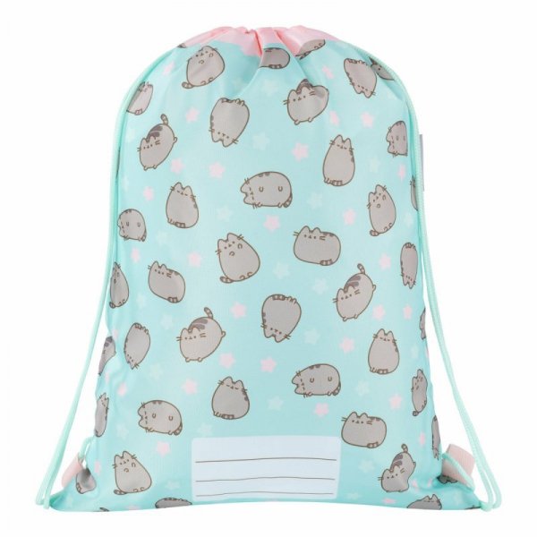 Worek na obuwie Pusheen mint