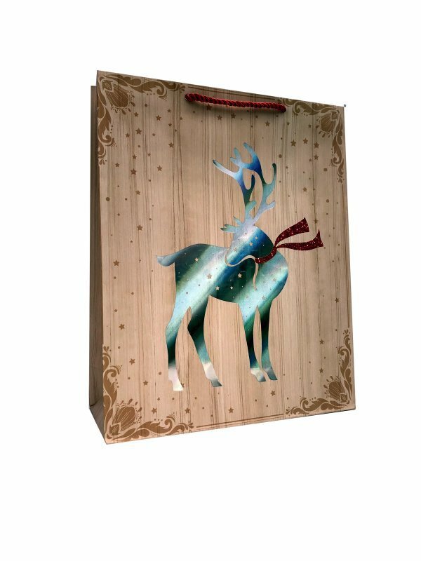 Torebka ozdobna prezentowa JP345B 26x32x10cm mix cena za 1 szt