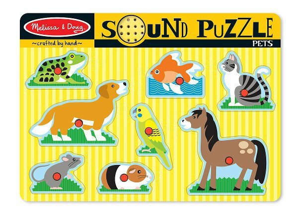 MELISSA Puzzle Zwierzęta dźwiękowe 1073068117