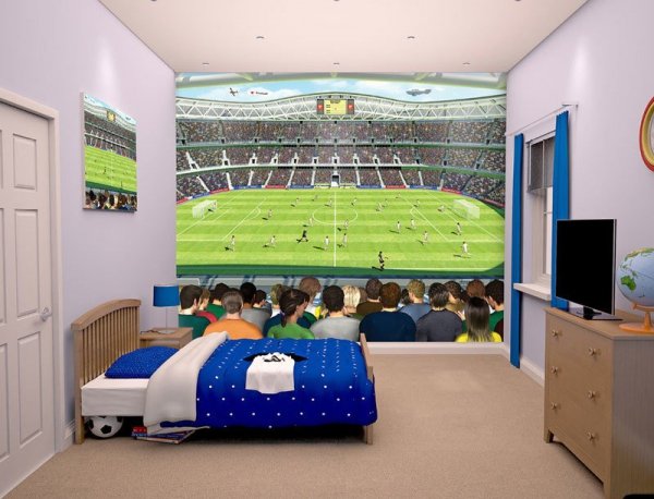 PROMO Fototapeta 12-panelowa Football Crazy 41769 243,84x304,80cm p12 Walltastic