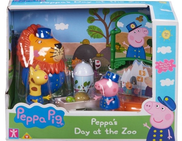 PROMO Peppa Zestaw ZOO 3 figurki + akcesoria 07173