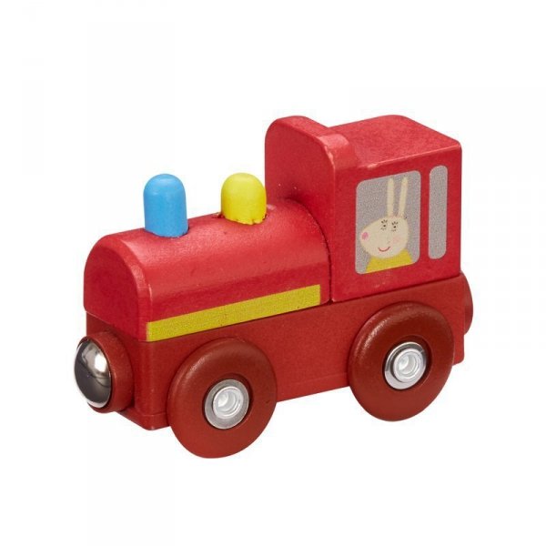 PROMO Peppa Pig - Drewniany mini pojazd Świnka Peppa 07215 mix cena za 1 szt