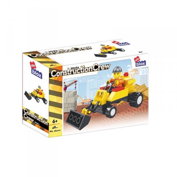 PROMO Klocki konstrukcyjne Alleblox Budowa 45-59el 478157 MC p12 mix cena za 1 szt.