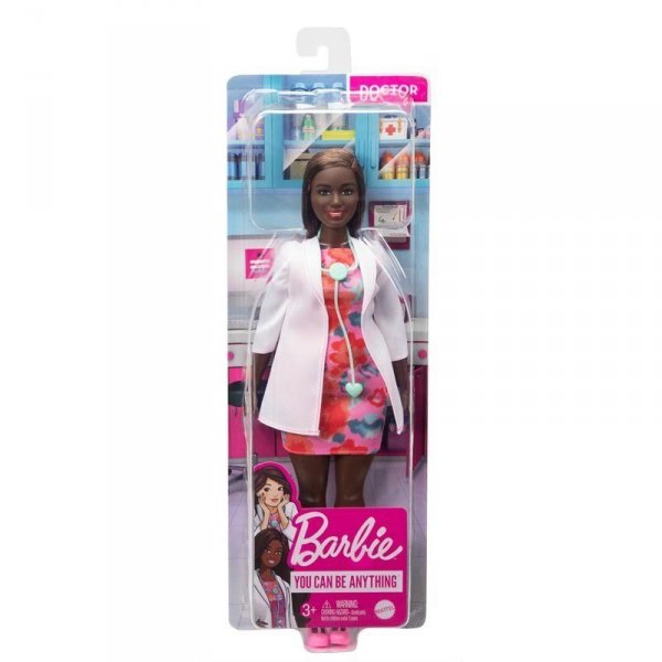 Lalka Barbie Kariera Lekarka GYT29 DVF50 MATTEL