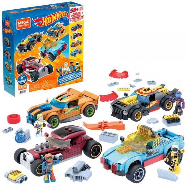 MEGA CONSTRUX Hot Wheels Pojazdy do tuningu GVM13 p3 MATTEL