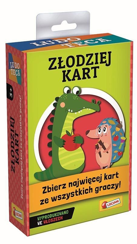 Ludoteca gry karciane mix 18 sztuk 91911 LISCIANI