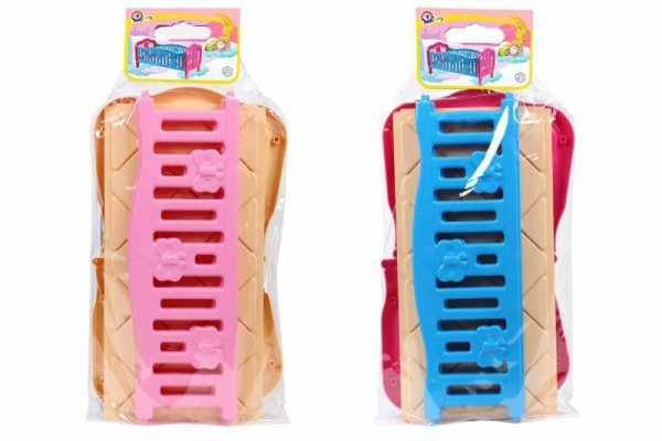 Łóżeczko dla lalki TechnoK 4517 p9 mix cena za 1 szt