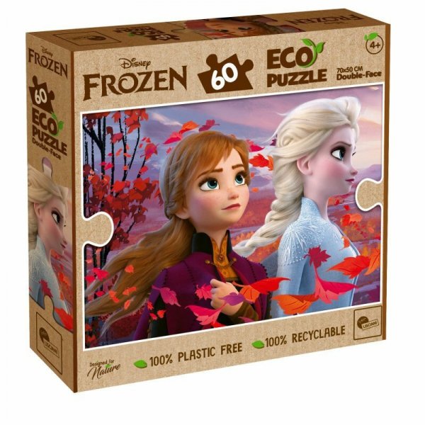 PROMO Puzzle dwustronne 60el eko Kraina Lodu Frozen 91881 LISCIANI p12