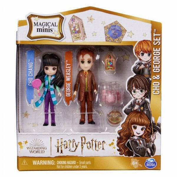 PROMO Wizarding World Lalka Cho, George 3 2pak 6064901 Spin Master